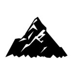 Mountain Peak Silhouette