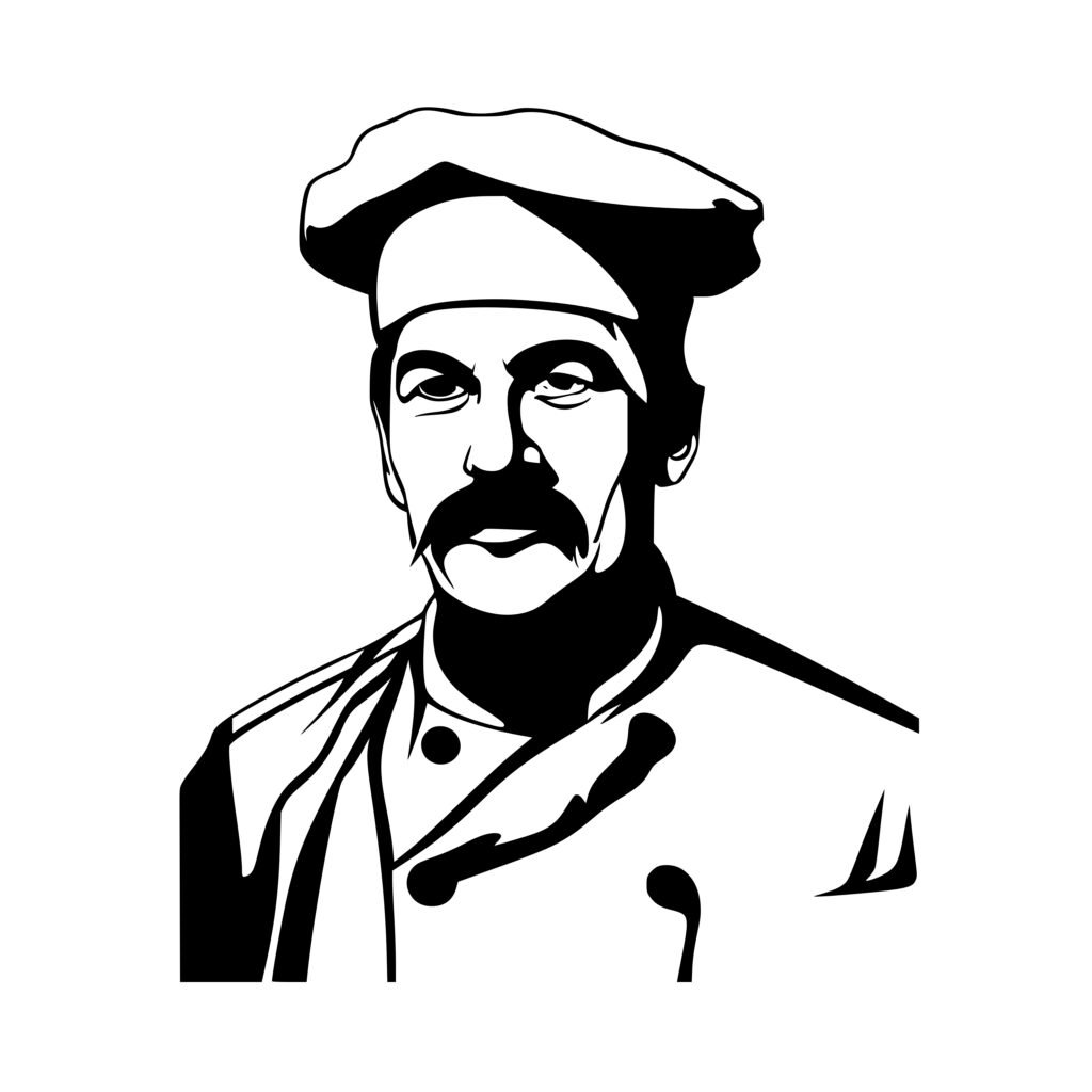 Passionate Chef SVG Image: Perfect for Cricut, Silhouette, and Laser