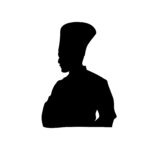 Pastry Chef Silhouette