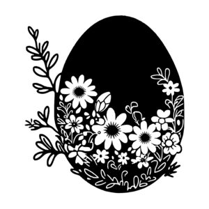 Egg with Flowers