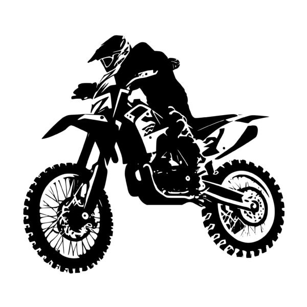 Motocross Sport Label PNG & SVG Design For T-Shirts