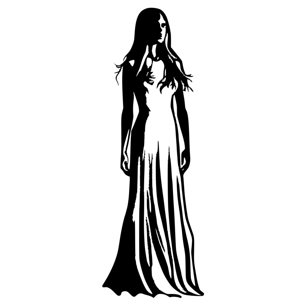 Maxi Dress SVG File: Instant Download for Cricut, Silhouette, Laser