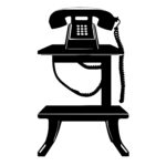 Retro Telephone Table