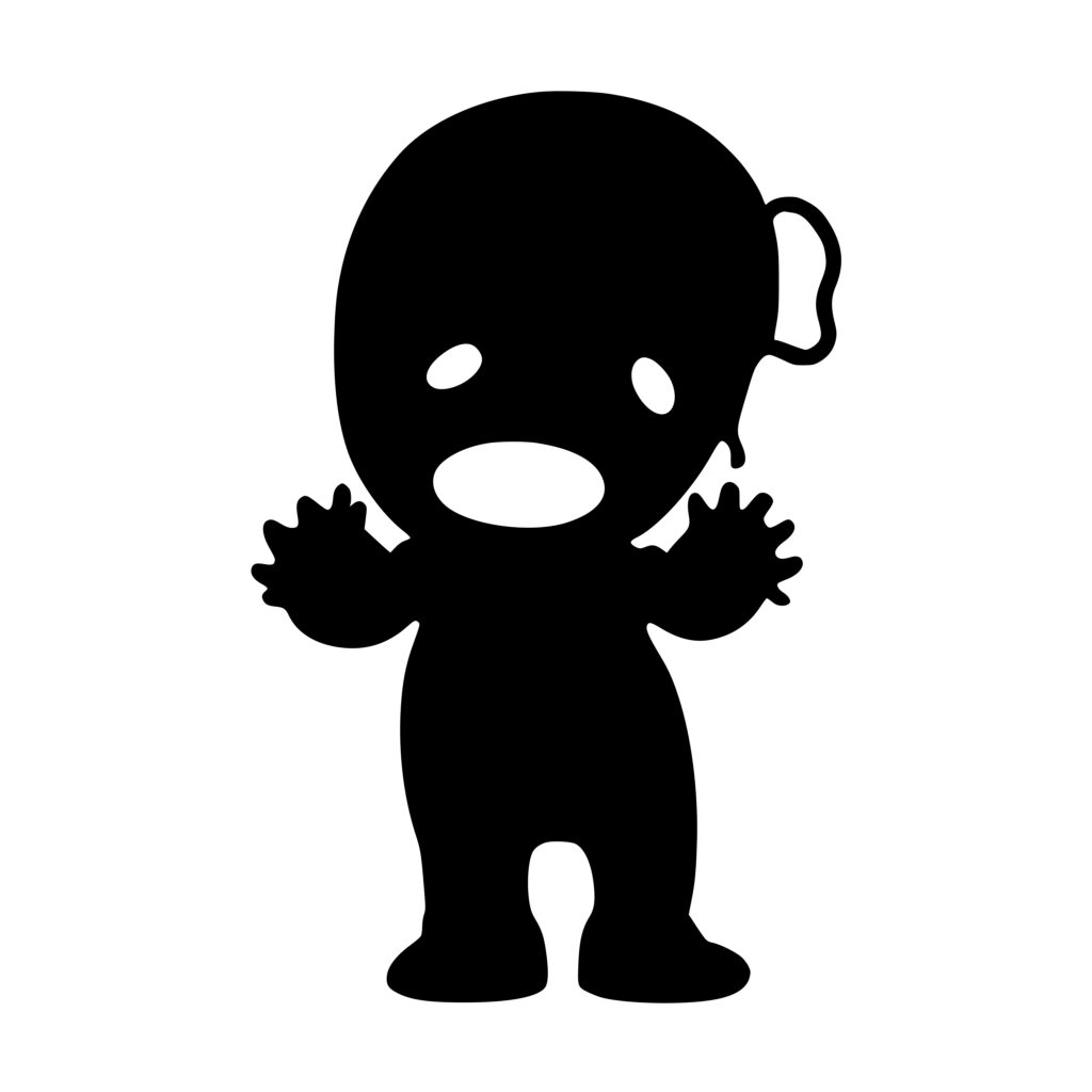 Cute Monster SVG File for Cricut, Silhouette, and Laser Machines