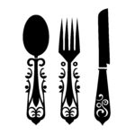 Fork, Knife, & Spoon Set