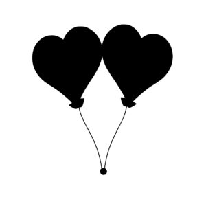 Anniversary Heart Balloons