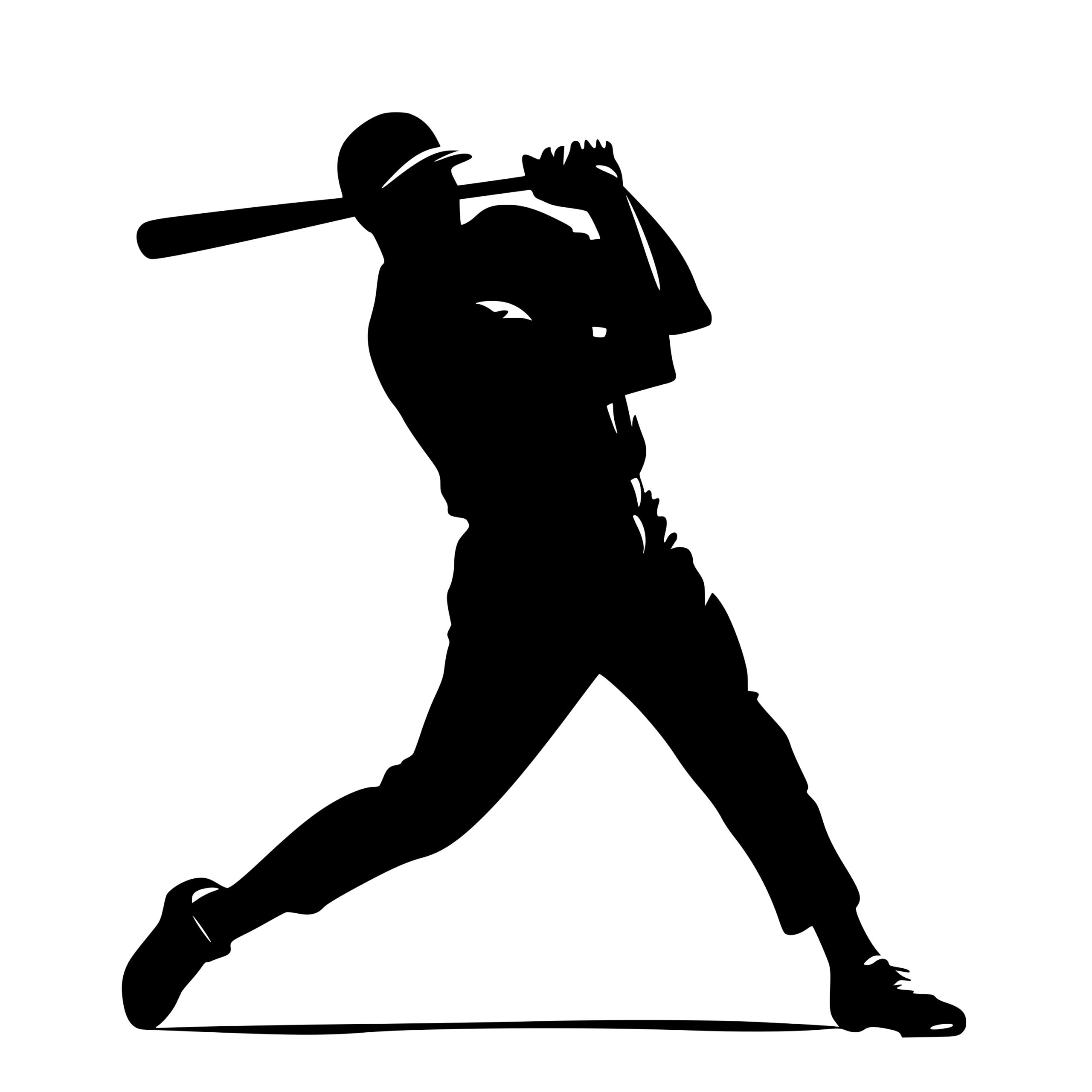 Baseball Homerun SVG File: Instant Download for Cricut, Silhouette ...