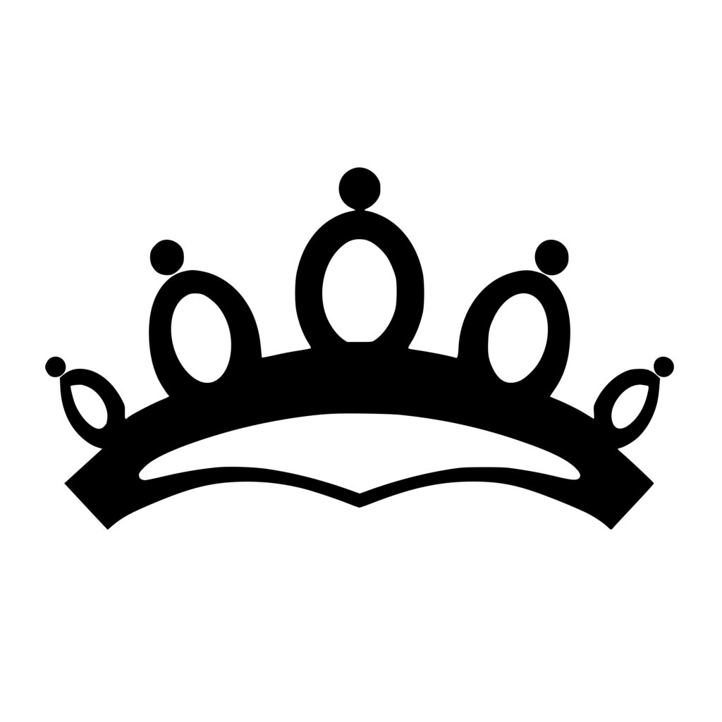 Party Tiara SVG File for Cricut, Silhouette, Laser Machines