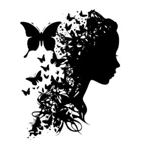 Girl’s Butterfly Whispers