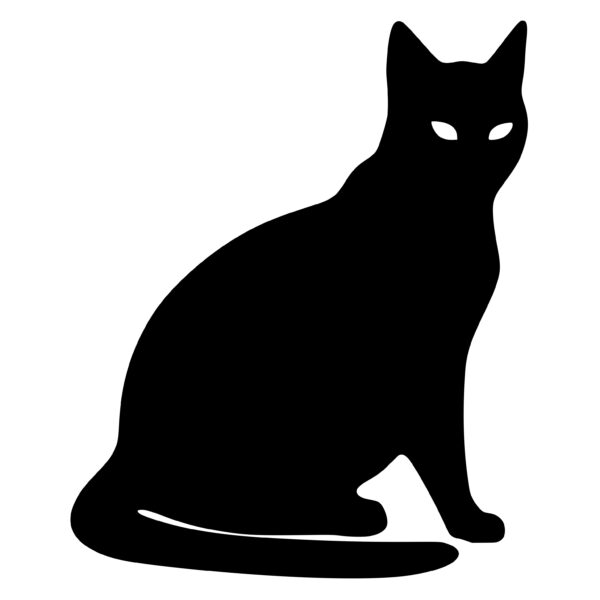 Friendly Feline SVG File for Cricut, Silhouette & Laser Machines
