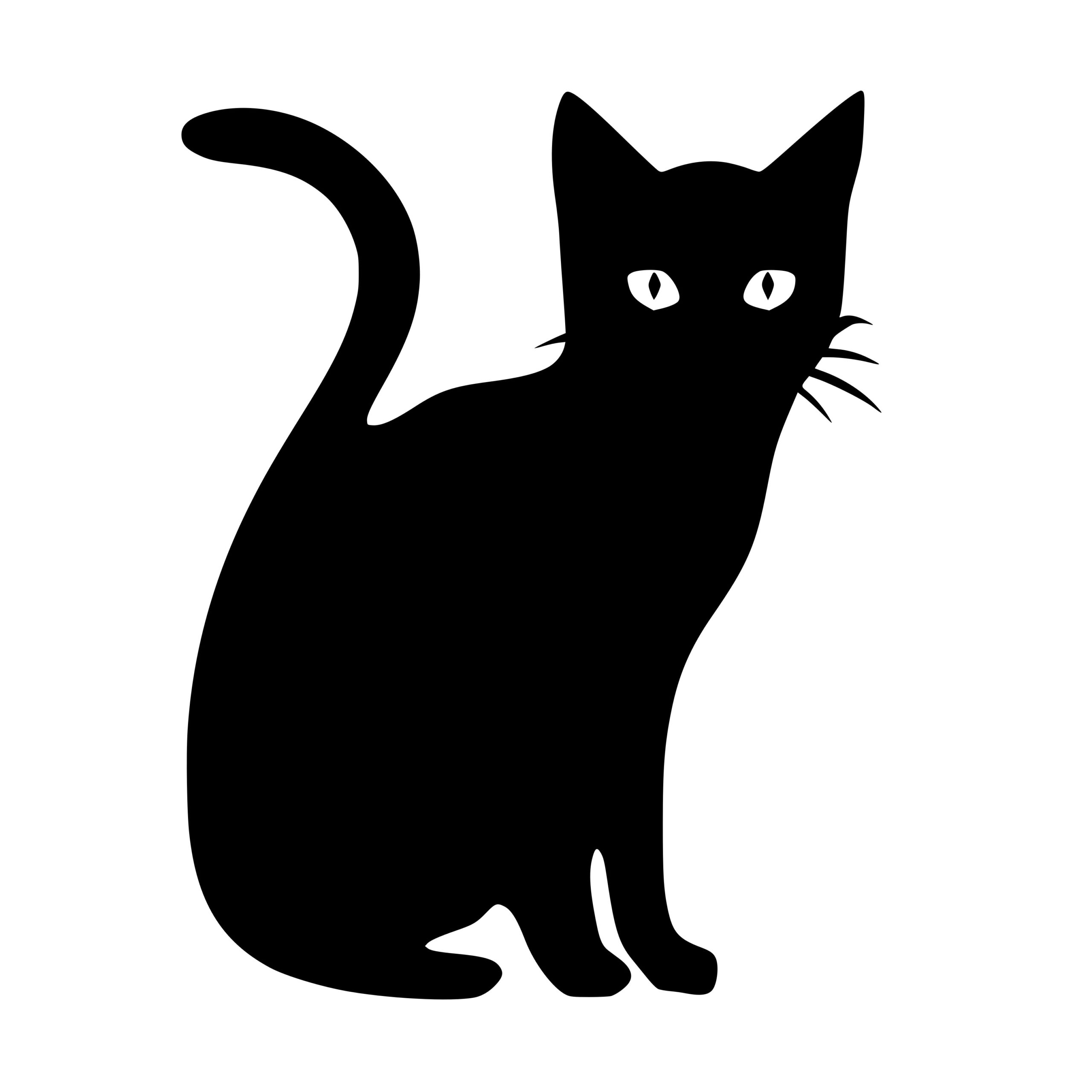 Kitty Pal - SVG, PNG, DXF Instant Download for Cricut, Silhouette ...