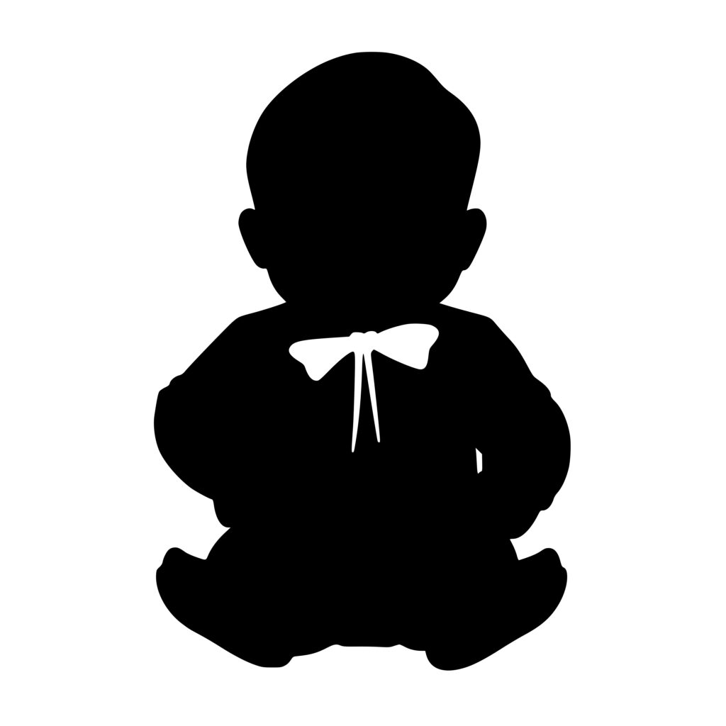 Christening Outfit SVG File Perfect for Cricut, Silhouette, and more