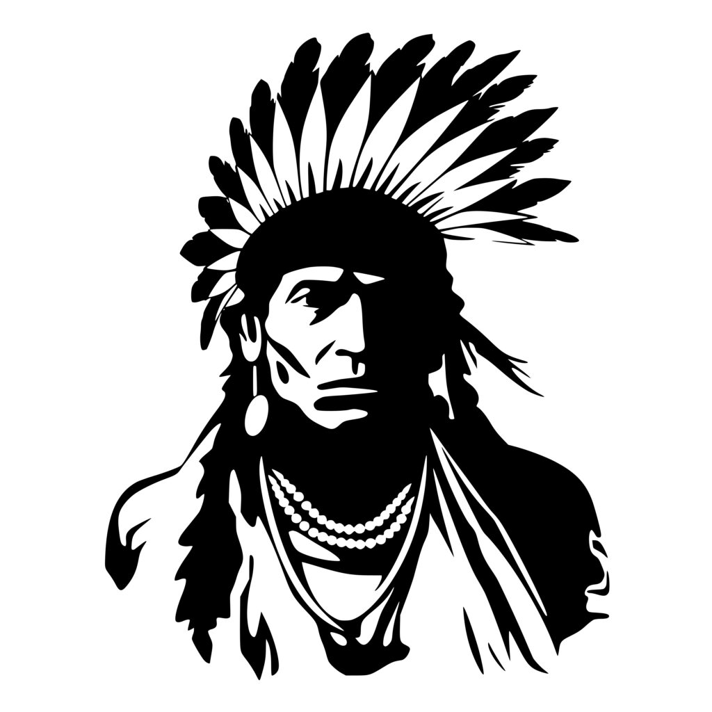Native American SVG File Instant Download for Cricut & Silhouette