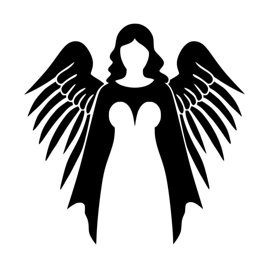 Christmas Angel SVG File for Cricut, Silhouette, Laser Machines