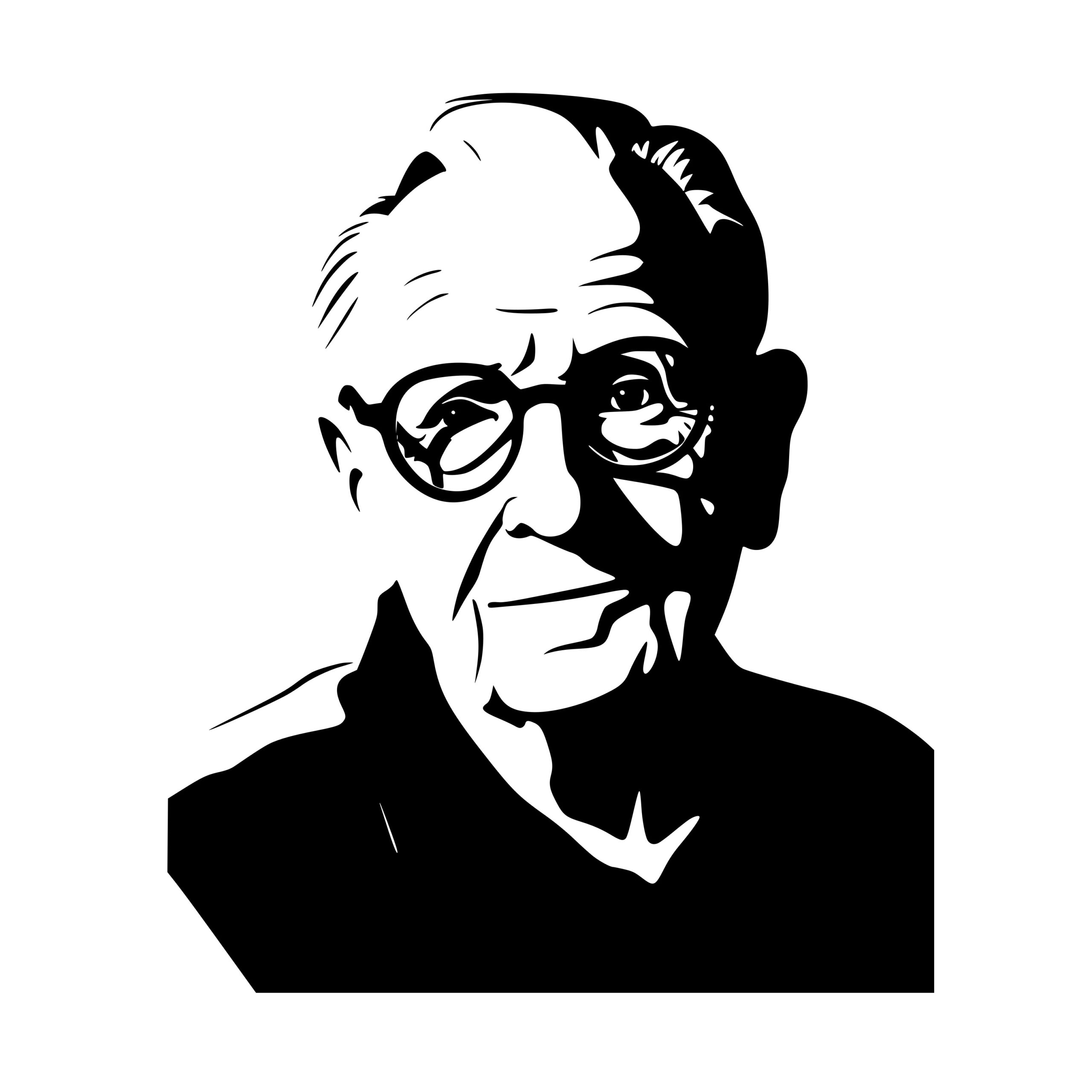 SVG File for Cricut and Silhouette: Kind Grandfather Image