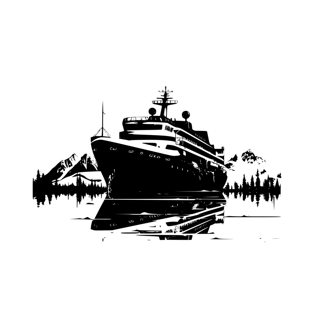 Arctic Glacier Cruise SVG File for Cricut, Silhouette, Laser Machines