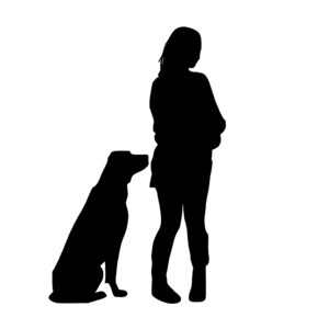 Girl and Dog