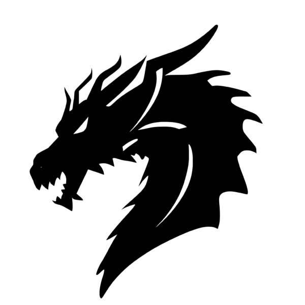 Dragon Silhouette SVG File | Perfect for Cricut, Silhouette, Laser Machines