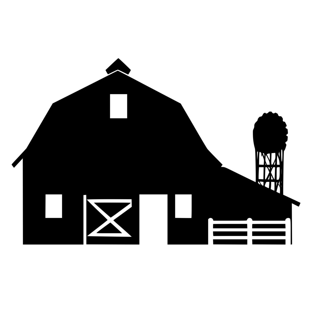 Countryside Barn SVG File: Instant Download for Cricut, Silhouette ...