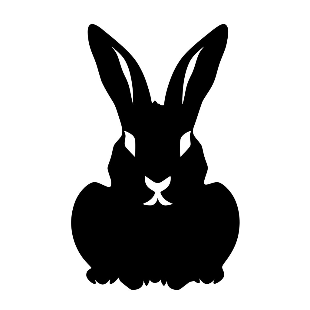 Bunny Love SVG File for Cricut, Silhouette, Laser Machines