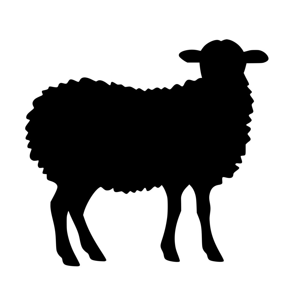 Sheep SVG File for Cricut, Silhouette, Laser Machines - Instant Download