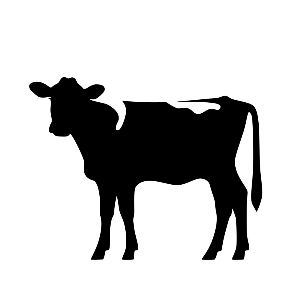 Dairy Cow Tags- SVG, PNG, DXF Instant Download for Cricut, Silhouette ...