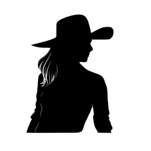 Country Girl Silhouette