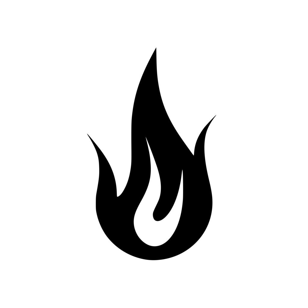 Inferno Flame SVG Image for Cricut, Silhouette, and Laser Machines