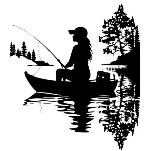 Woman Fishing