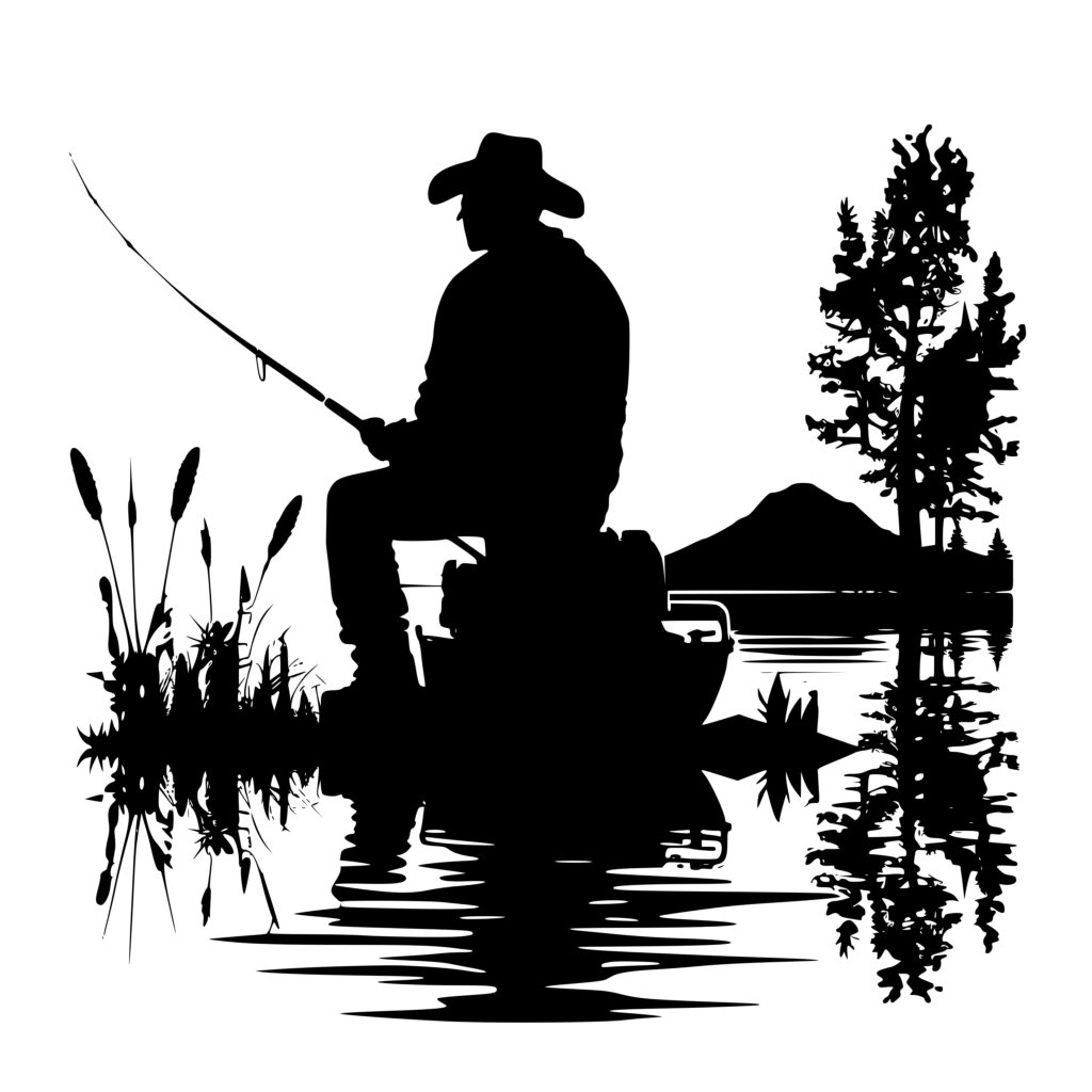 Relaxing Fishing Day SVG File: Instant Download for Cricut, Silhouette ...