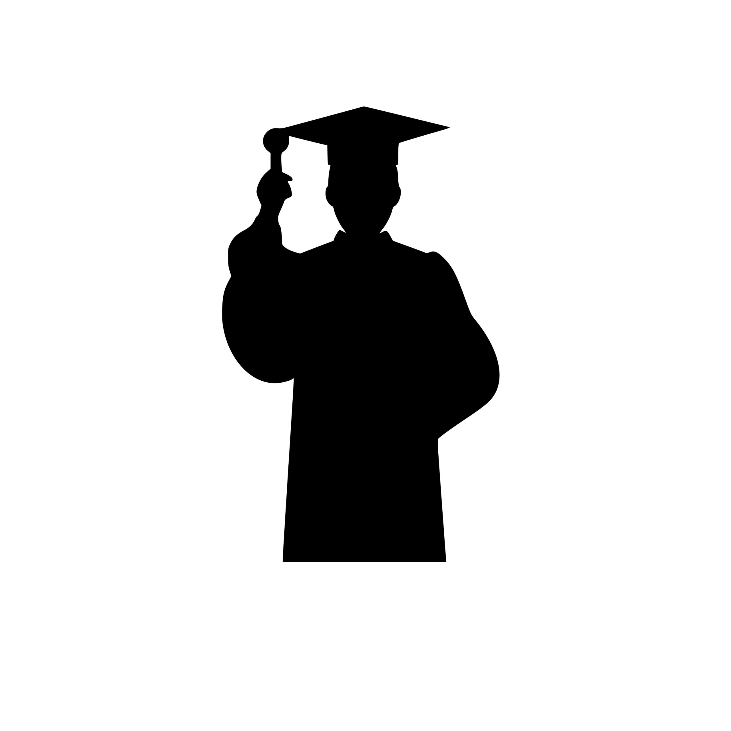 Graduation SVG File for Cricut, Silhouette | Moving Up Achievement