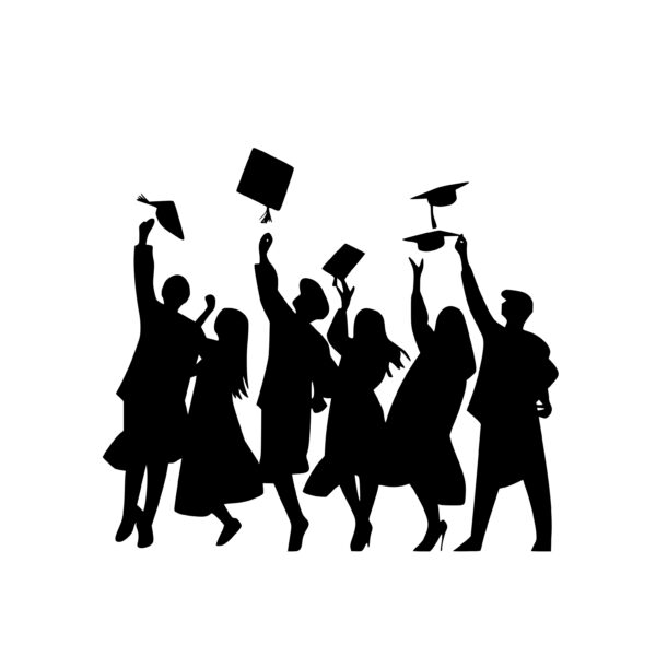 Graduation Celebration SVG File for Cricut, Silhouette, Laser Machines