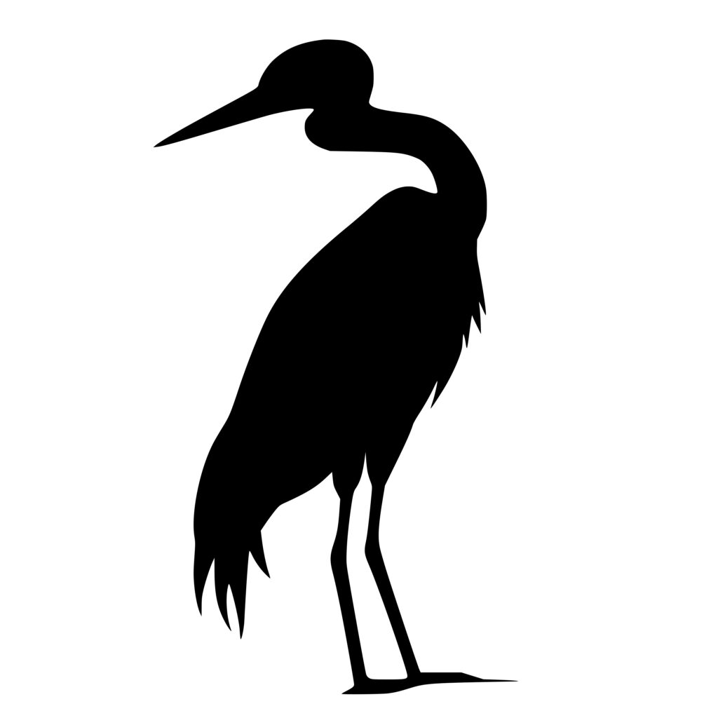 Regal Egret SVG File: Instant Download for Cricut, Silhouette, Laser