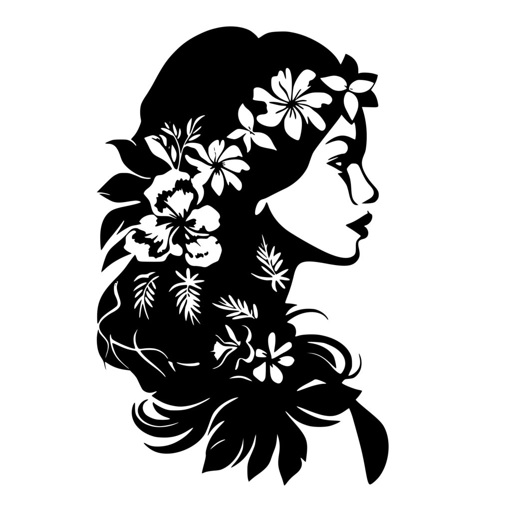 Beautiful Flower Crown SVG File for Cricut, Silhouette, Laser Machines