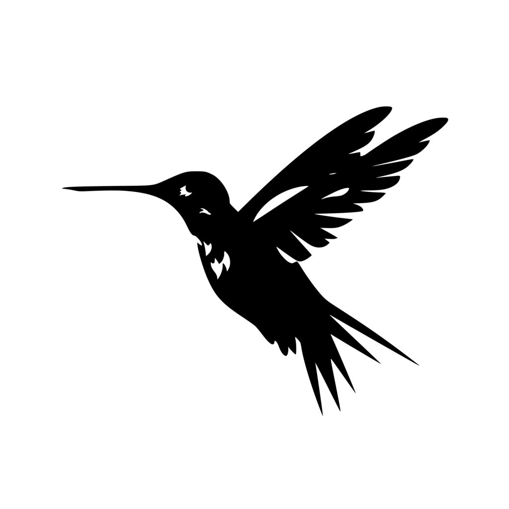 Hummingbird SVG Image: Perfect for Cricut, Silhouette, Laser Machines