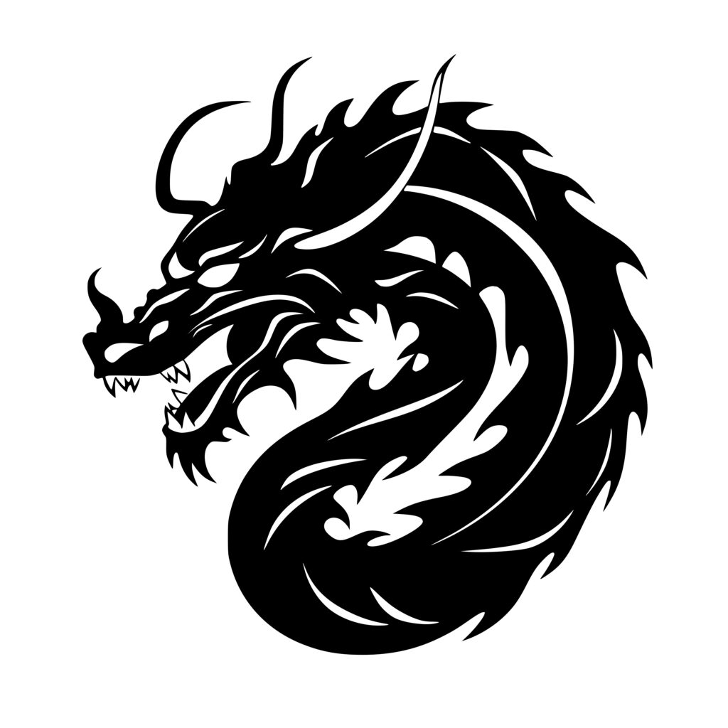 Dragon Fury SVG File for Cricut, Silhouette, Laser Machines