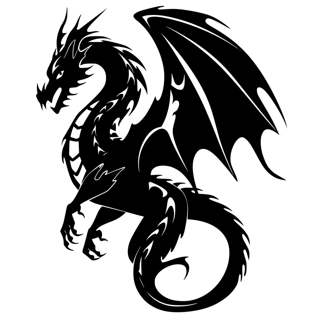 Dragon's Flight Svg: Instant Download For Cricut, Silhouette, Laser 