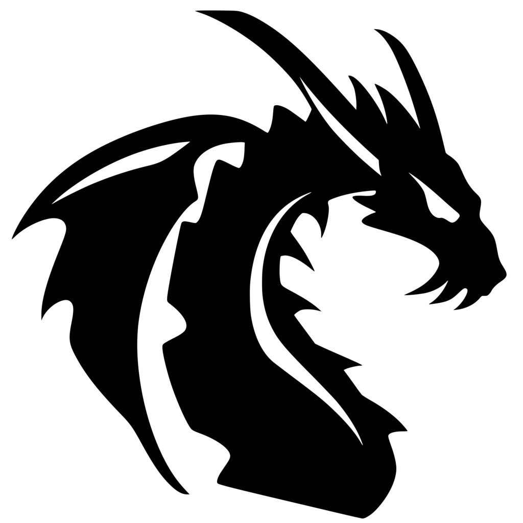 Mystic Dragon SVG File: Instant Download for Cricut and Silhouette