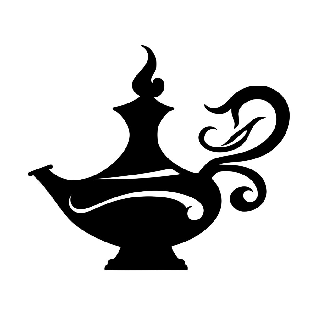 Instant Download: Magic Lamp SVG/PNG/DXF Files for Cricut, Silhouette ...