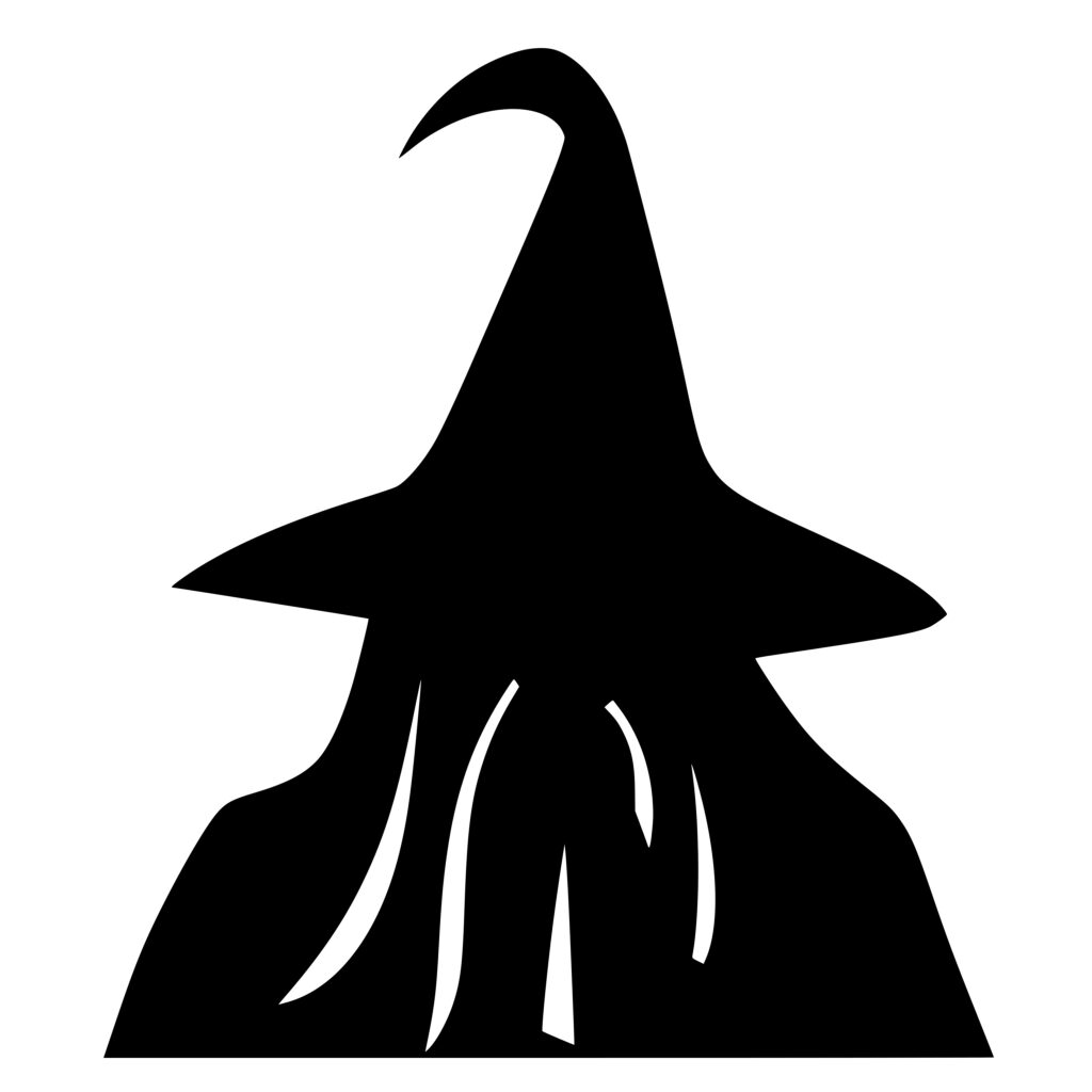 Wizard Silhouette: Instant Download for Cricut, Silhouette, Laser Machines