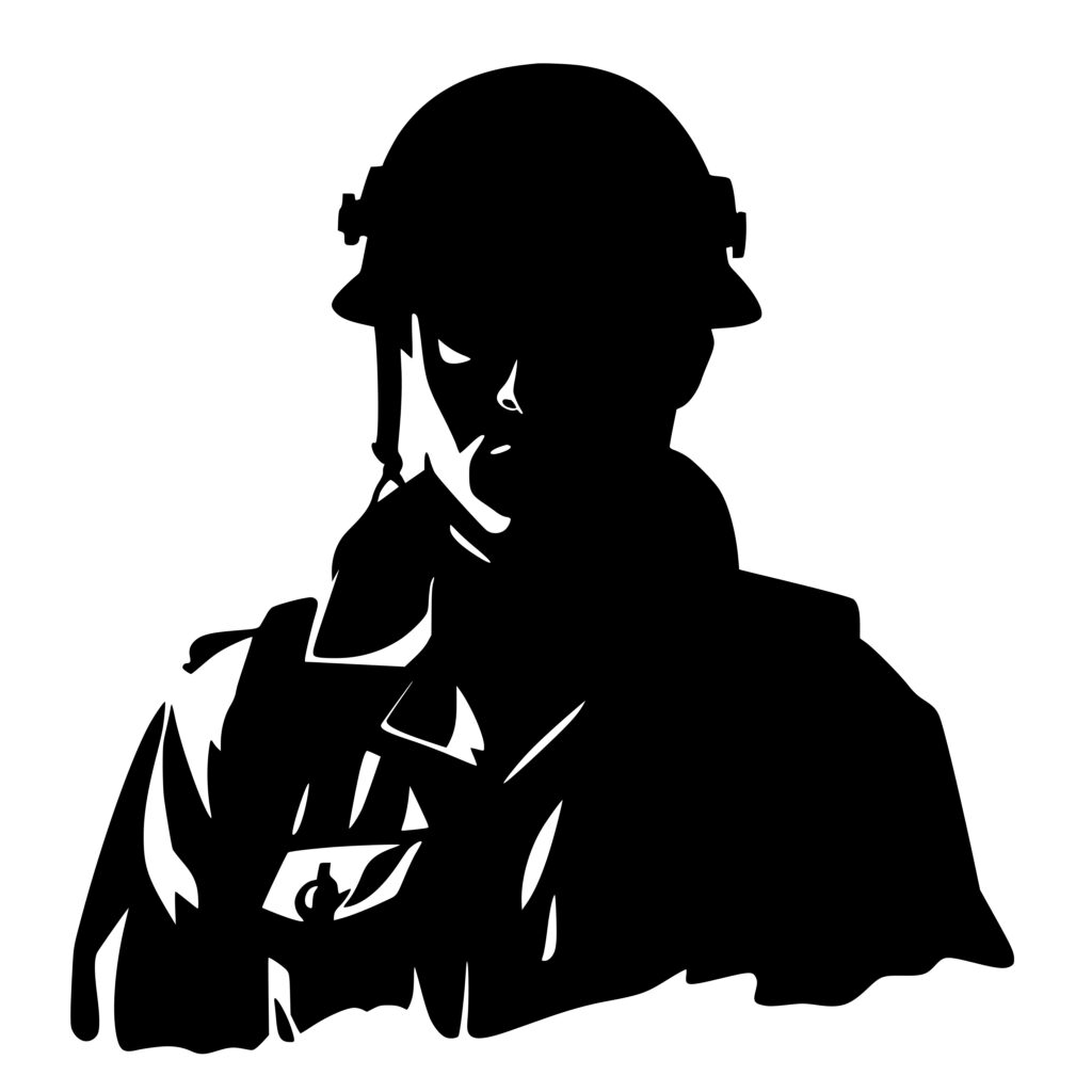 Soldier Silhouette SVG File: Instant Download for Cricut, Silhouette ...