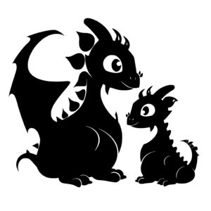 Mom & Baby Dragon