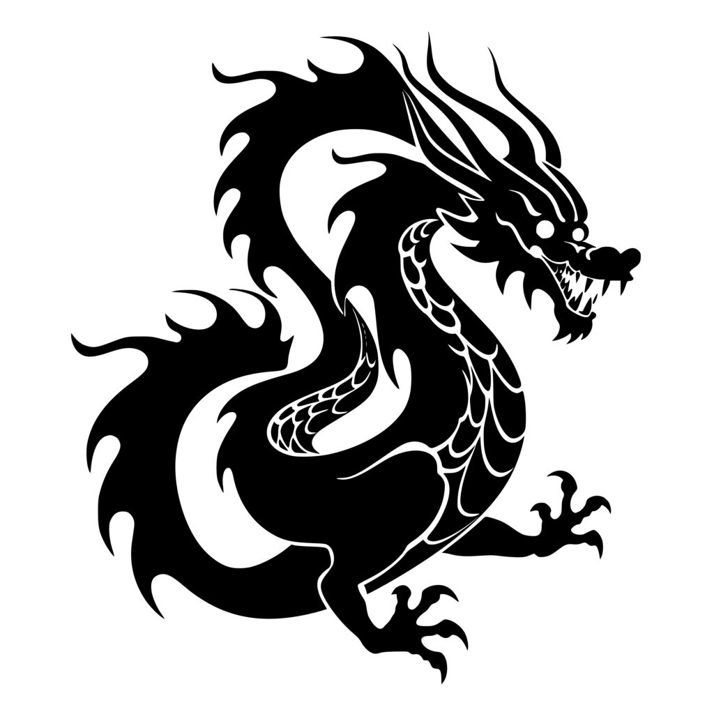 Clawed Dragon SVG File for Cricut, Silhouette & Laser Machines