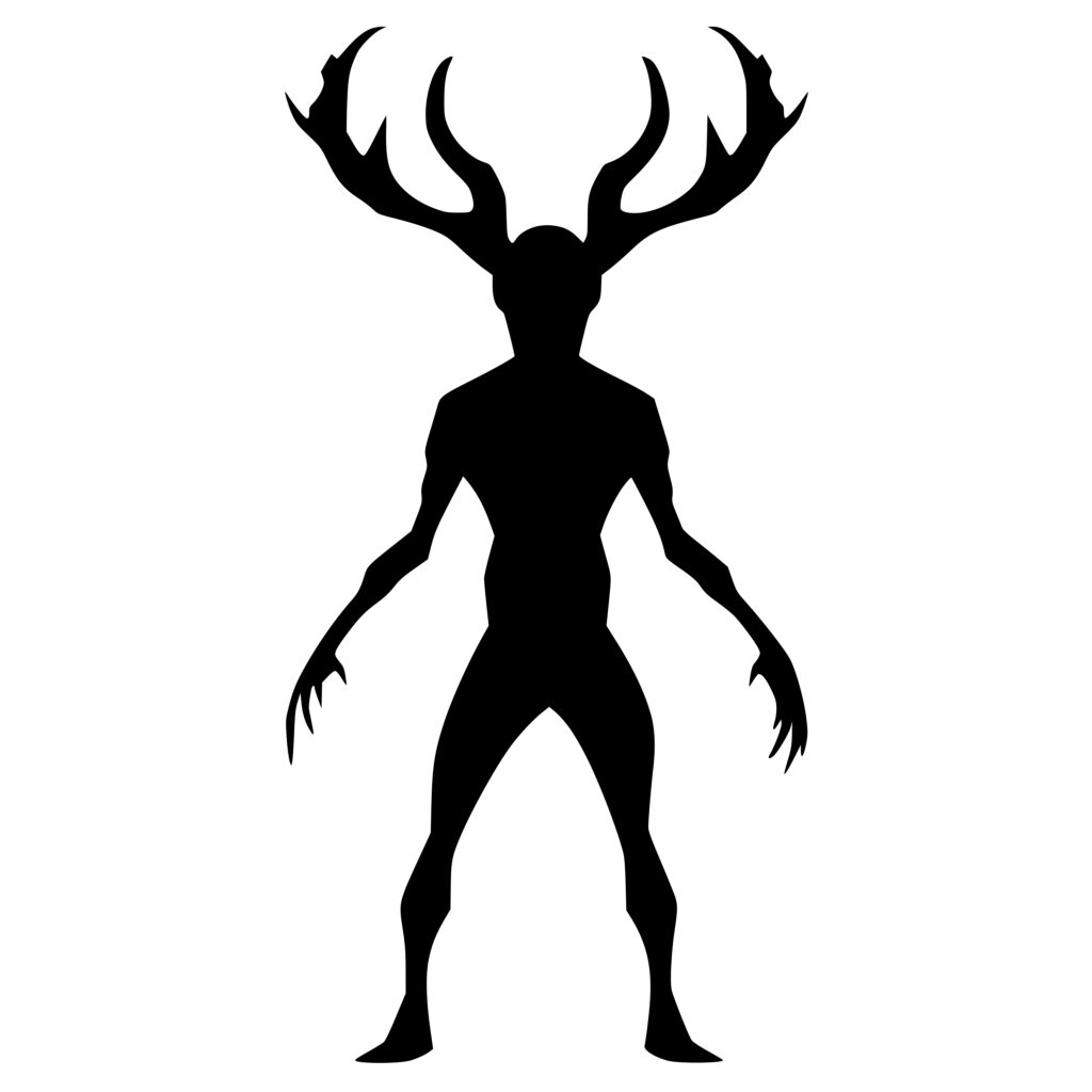 Wendigo Beast SVG Image for Cricut, Silhouette, and Laser Machines