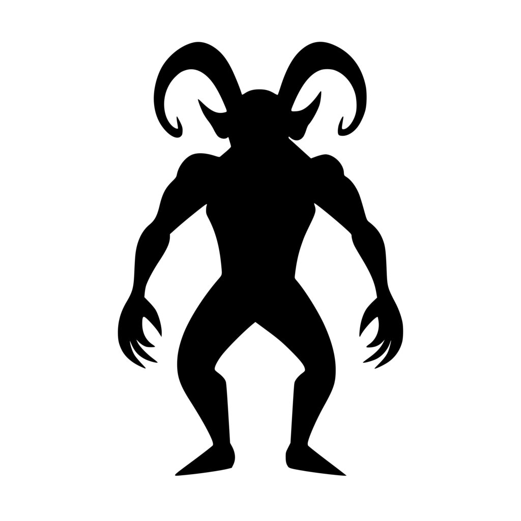 Krampus Svg File: Instant Download For Cricut, Silhouette, Laser Machines