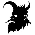 Krampus Silhouette