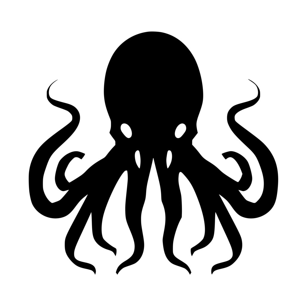 Giant Squid SVG File for Cricut, Silhouette, Laser Machines