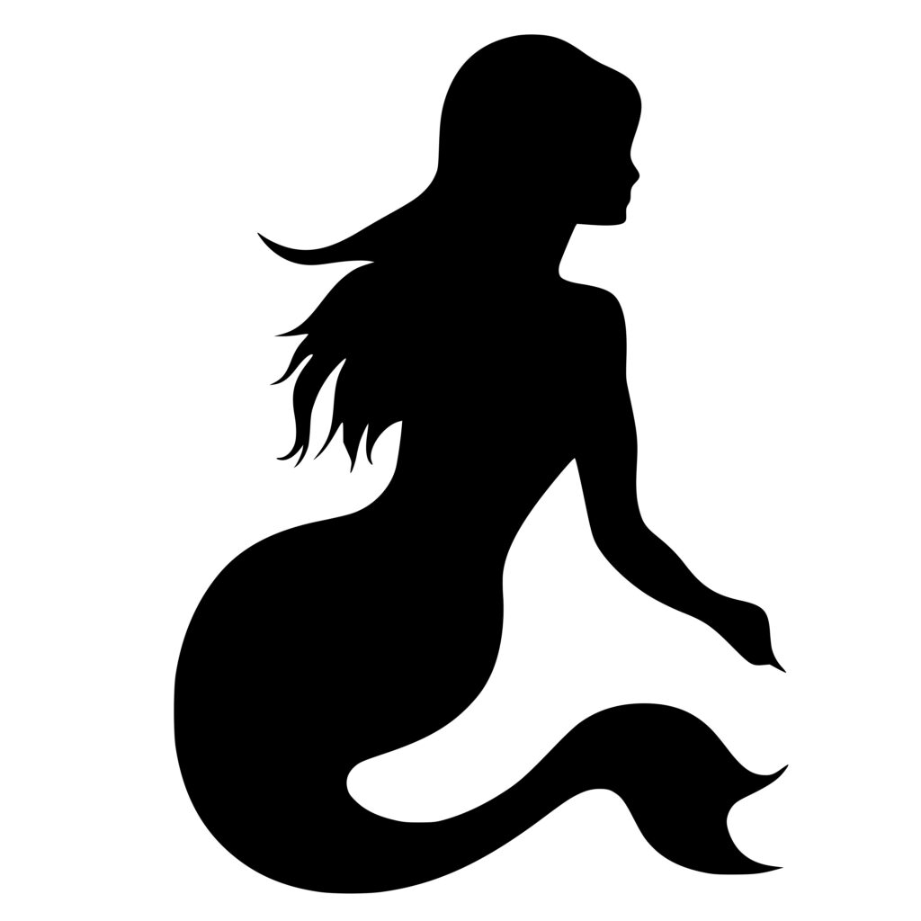 Mermaid Under the Sea SVG File - Instant Download for Cricut ...