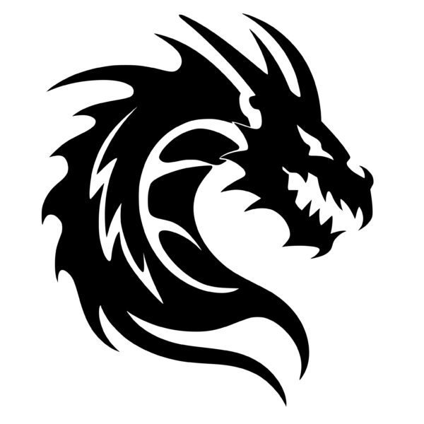 Fire-Breathing Drake SVG: Instant Download for Cricut, Silhouette, Laser