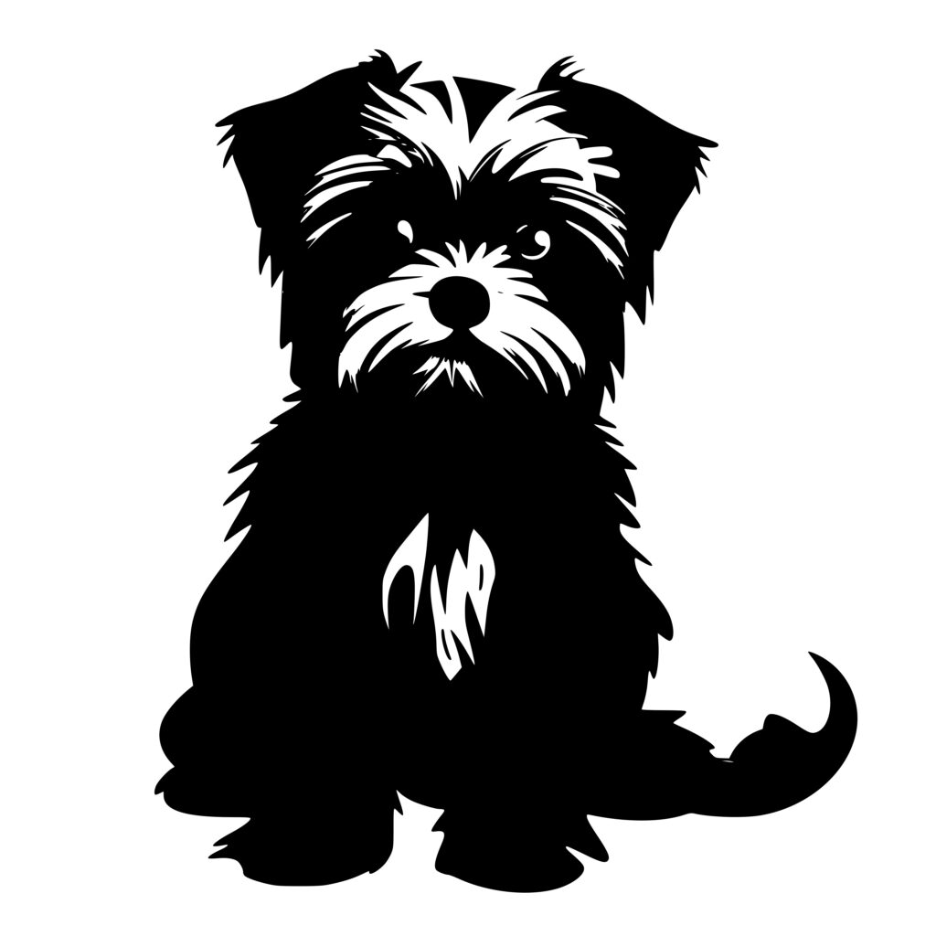 Cuddly Morkie SVG File: Instant Download for Cricut & Silhouette